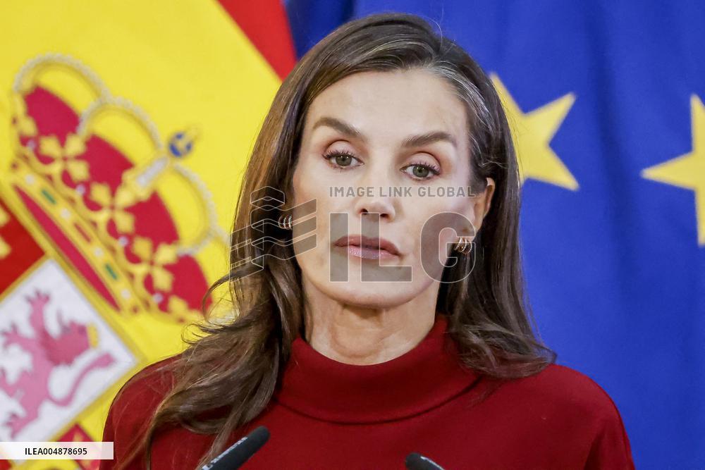 Queen Letizia Presides Over The National Innovation And Design Awards - Madrid - David
