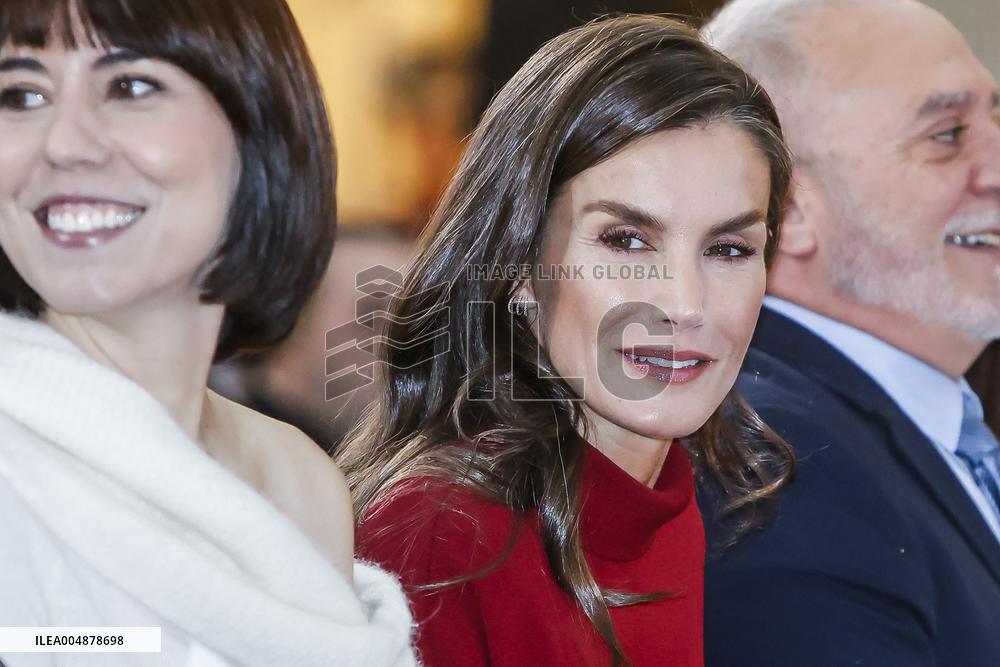 Queen Letizia Presides Over The National Innovation And Design Awards - Madrid - David
