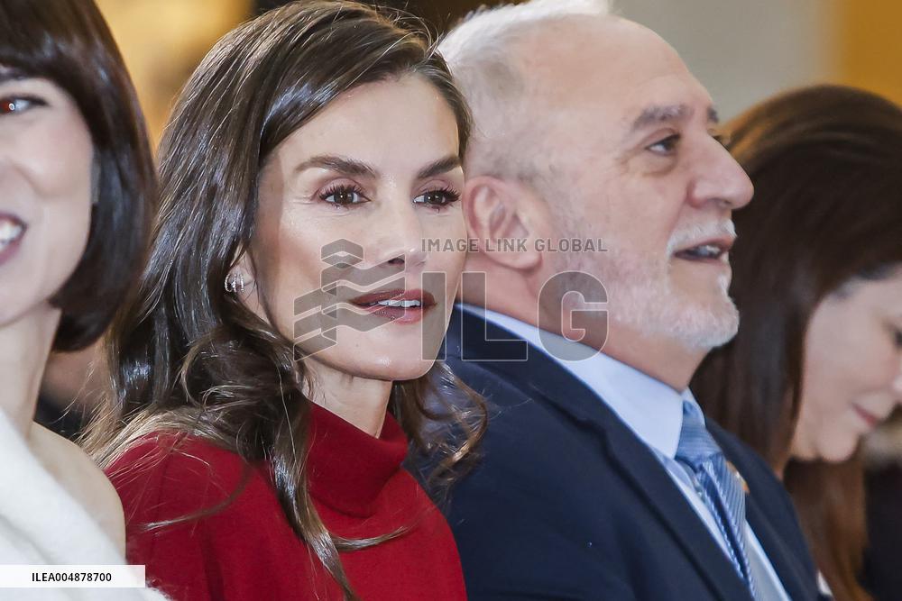 Queen Letizia Presides Over The National Innovation And Design Awards - Madrid - David