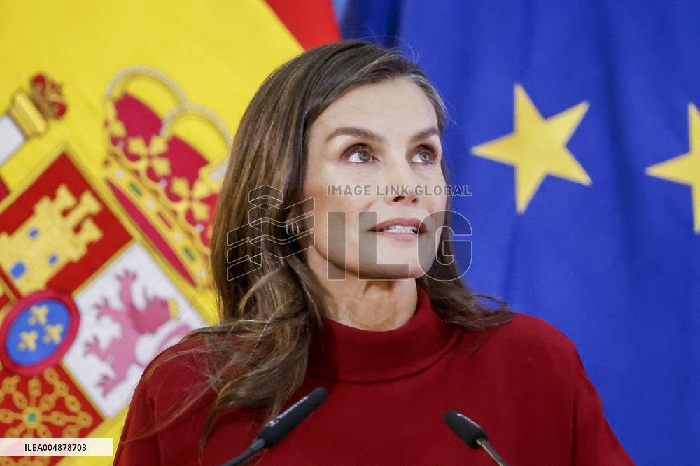 Queen Letizia Presides Over The National Innovation And Design Awards - Madrid - David