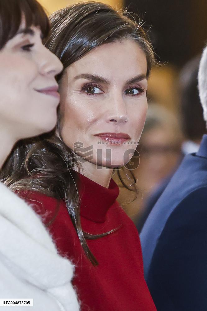 Queen Letizia Presides Over The National Innovation And Design Awards - Madrid - David