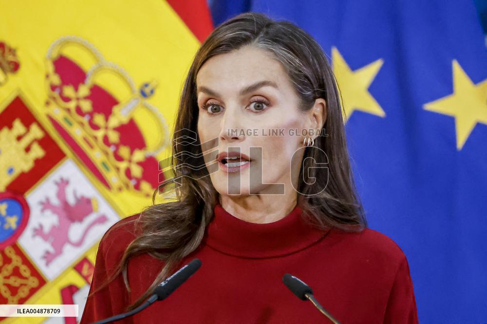 Queen Letizia Presides Over The National Innovation And Design Awards - Madrid - David