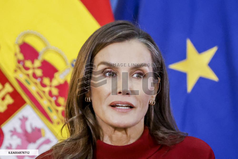 Queen Letizia Presides Over The National Innovation And Design Awards - Madrid - David