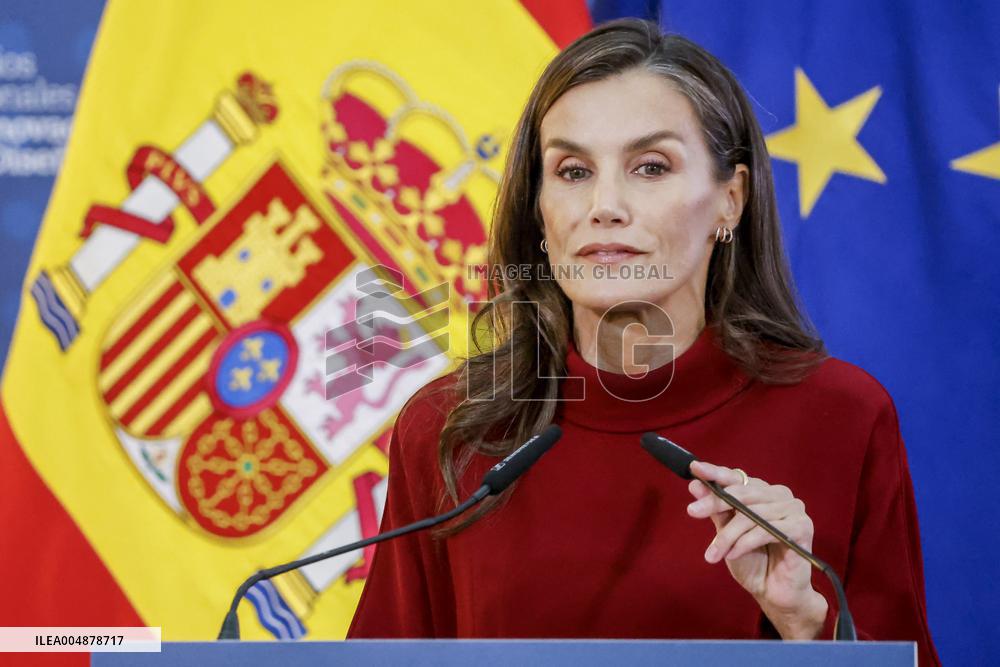 Queen Letizia Presides Over The National Innovation And Design Awards - Madrid - David