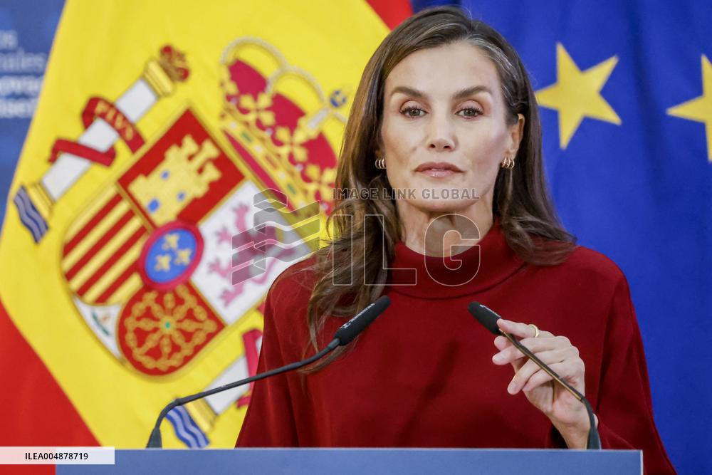 Queen Letizia Presides Over The National Innovation And Design Awards - Madrid - David