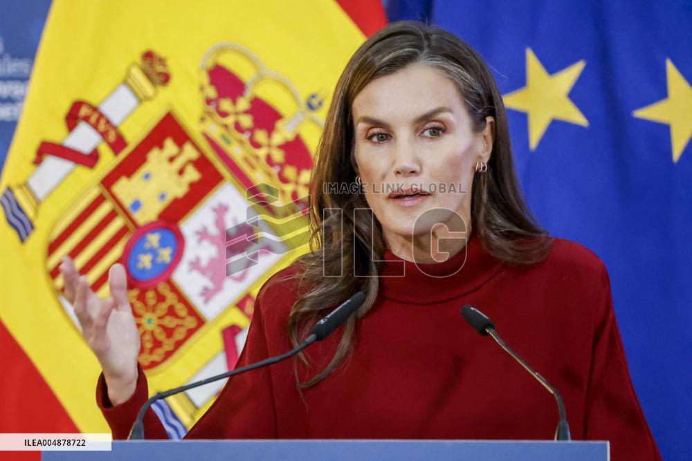 Queen Letizia Presides Over The National Innovation And Design Awards - Madrid - David