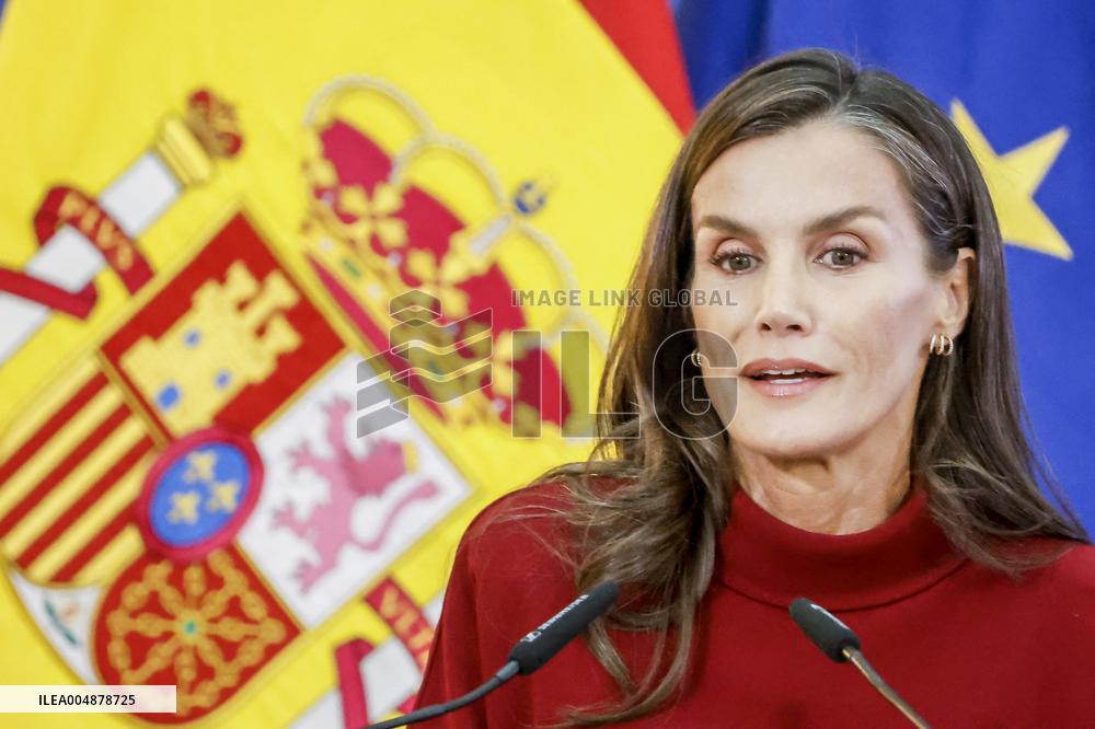 Queen Letizia Presides Over The National Innovation And Design Awards - Madrid - David