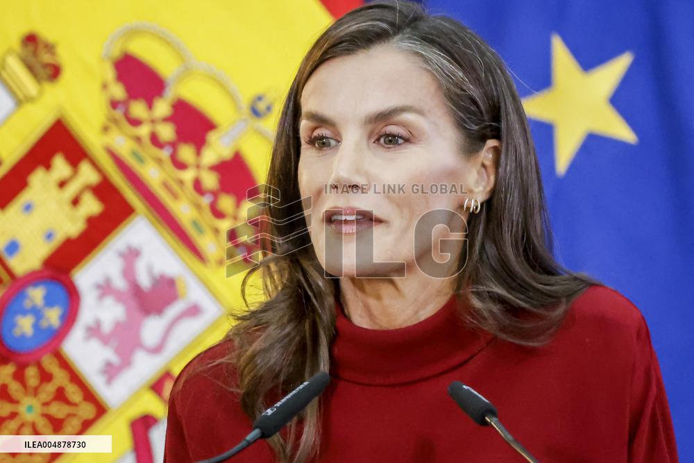 Queen Letizia Presides Over The National Innovation And Design Awards - Madrid - David