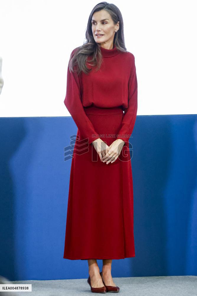 Queen Letizia Presides Over The National Innovation And Design Awards - Madrid