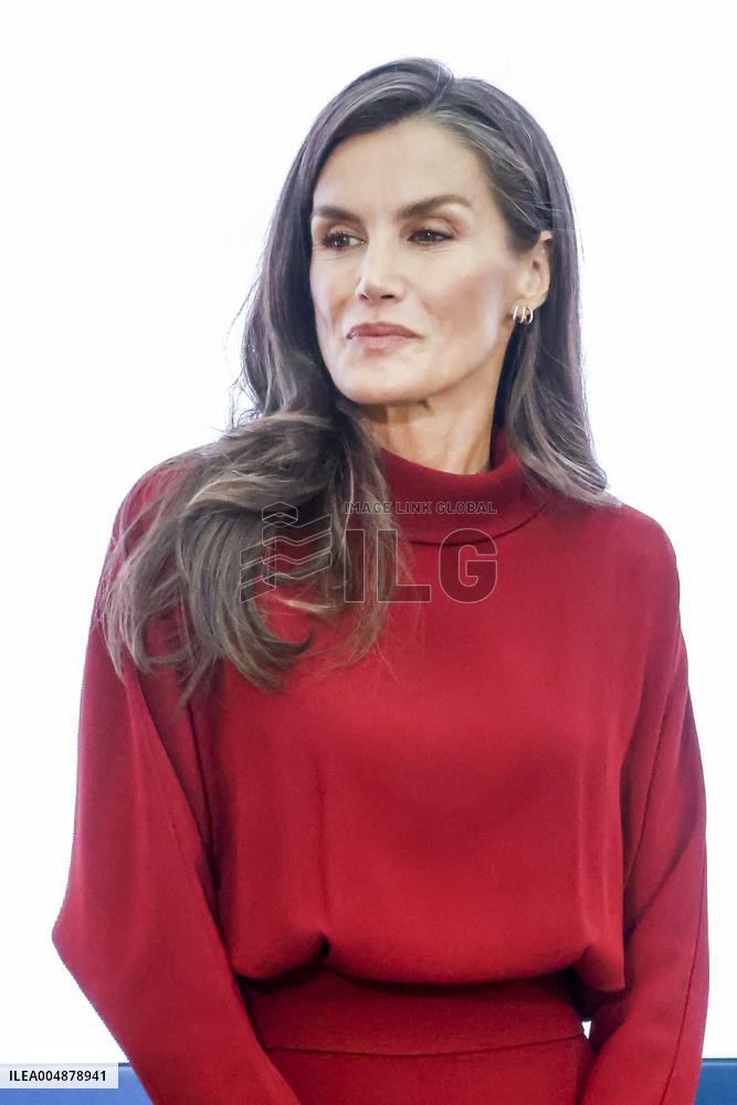 Queen Letizia Presides Over The National Innovation And Design Awards - Madrid