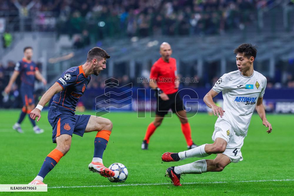 CALCIO - UEFA Champions League - Inter - FC Internazionale vs FC Kairat Almaty