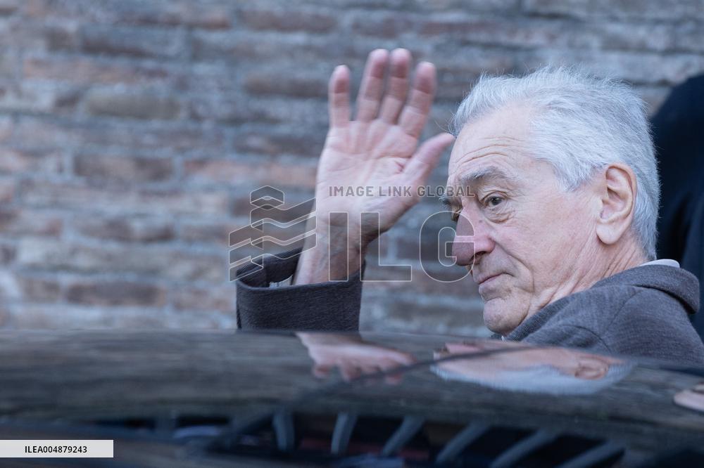 Robert De Niro Recieves The Capitoline Wolf - Rome
