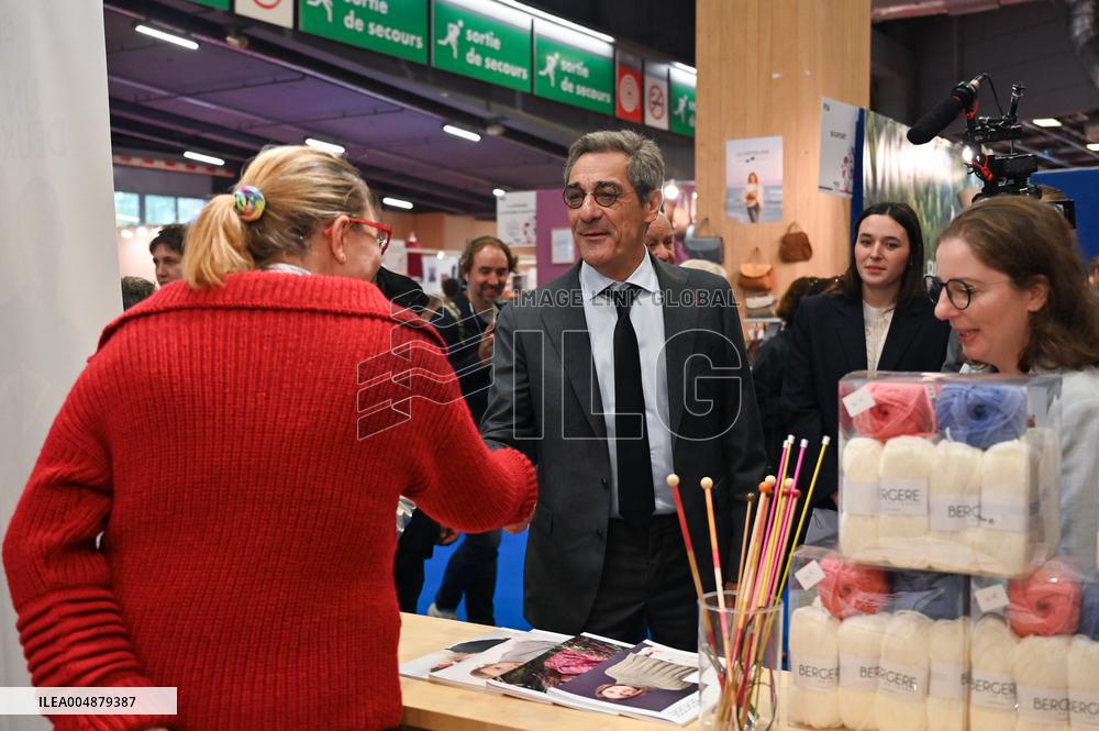 Politics at The Made in France Trade Show - Paris