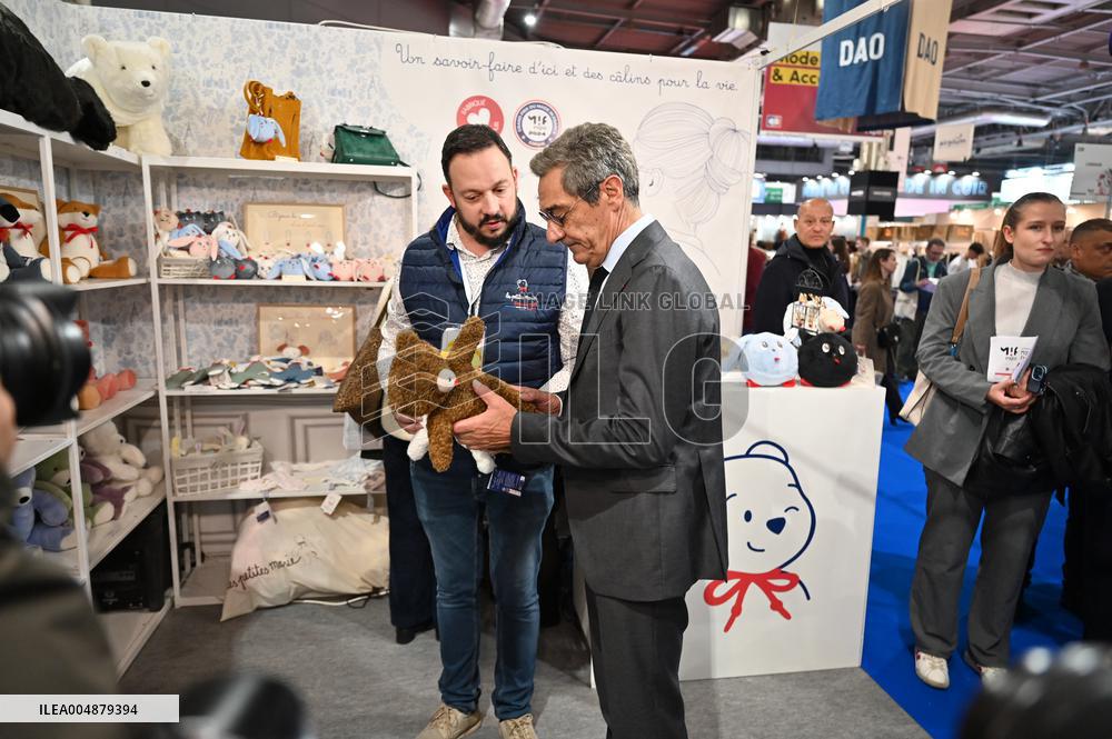 Politics at The Made in France Trade Show - Paris
