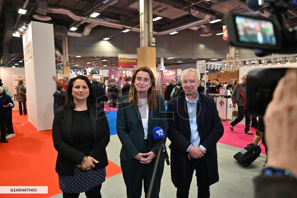 Politics at The Made in France Trade Show - Paris