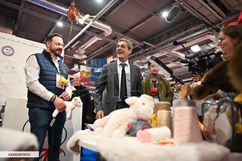 Politics at The Made in France Trade Show - Paris
