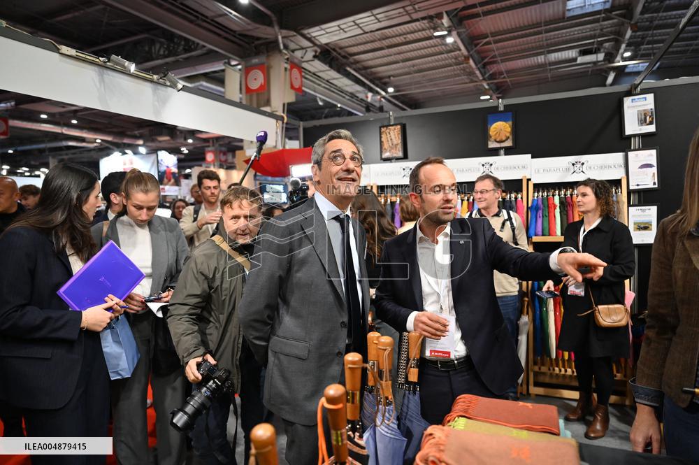 Politics at The Made in France Trade Show - Paris