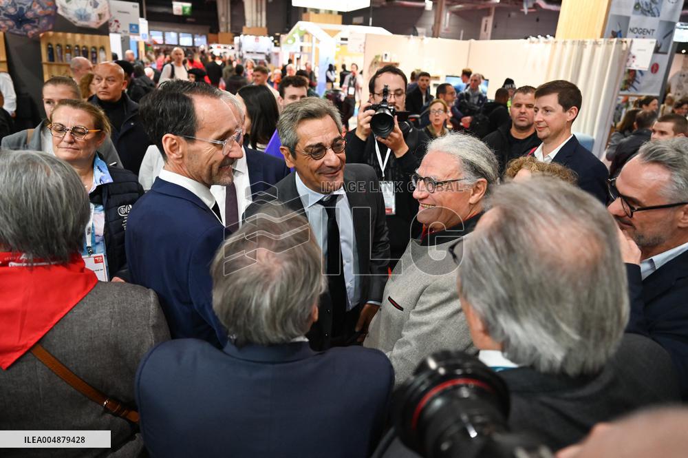 Politics at The Made in France Trade Show - Paris