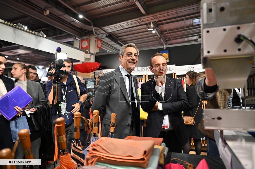 Politics at The Made in France Trade Show - Paris