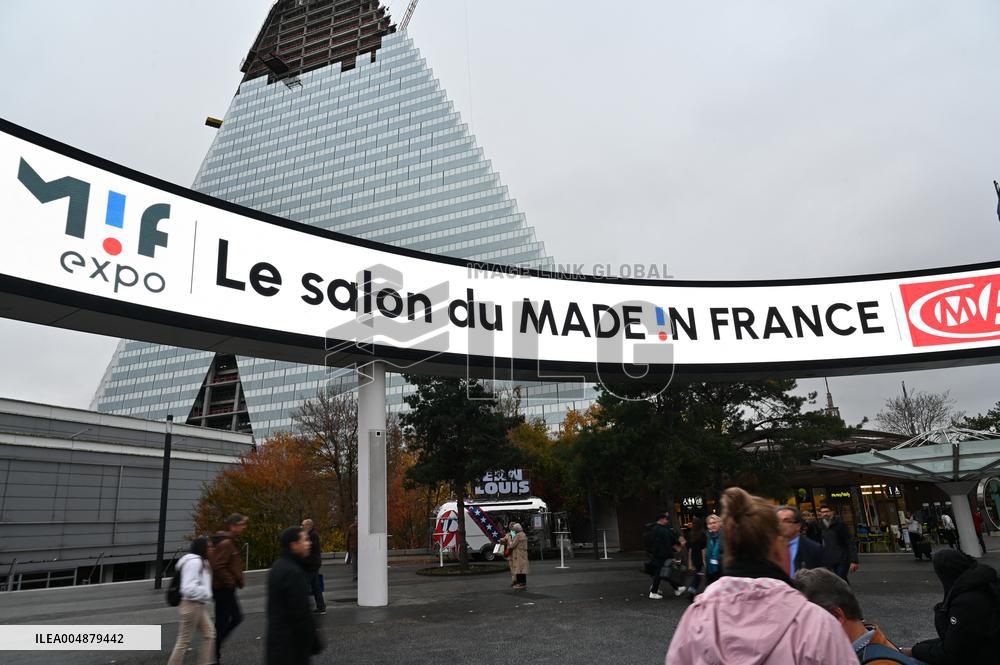 Politics at The Made in France Trade Show - Paris