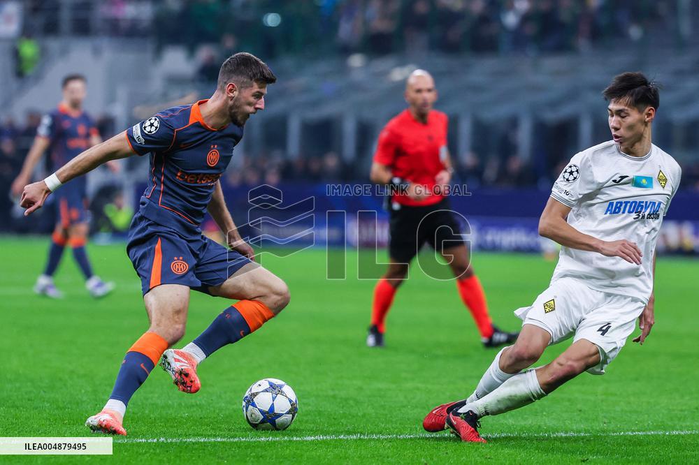 CALCIO - UEFA Champions League - Inter - FC Internazionale vs FC Kairat Almaty