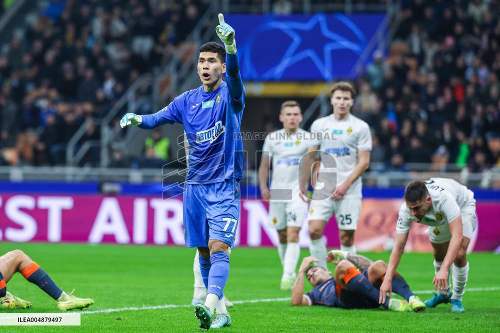 CALCIO - UEFA Champions League - Inter - FC Internazionale vs FC Kairat Almaty