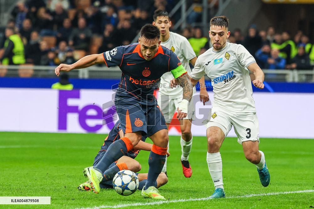 CALCIO - UEFA Champions League - Inter - FC Internazionale vs FC Kairat Almaty