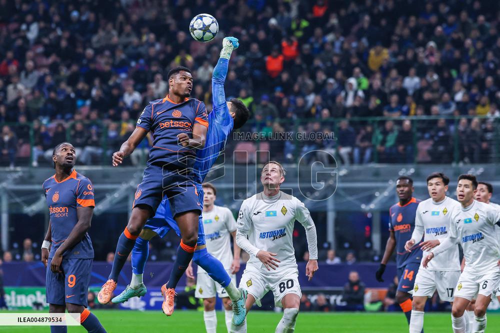 CALCIO - UEFA Champions League - Inter - FC Internazionale vs FC Kairat Almaty
