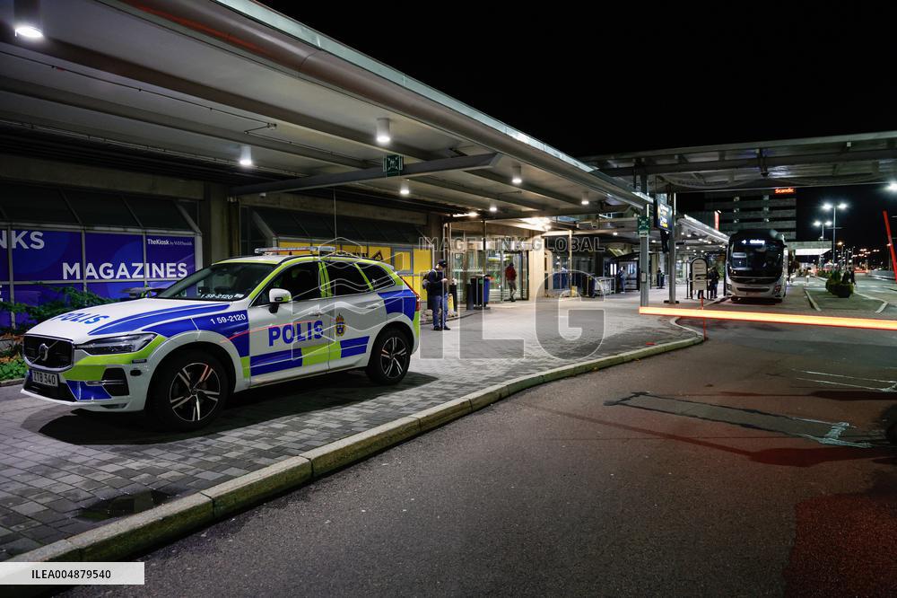 DRONE ALARM LANDVETTER AIRPORT