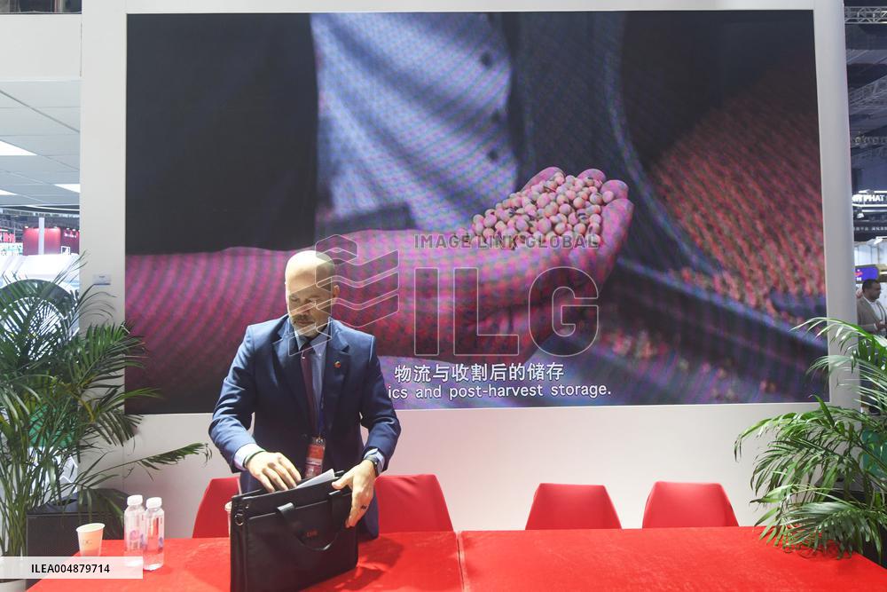 U.S. Soybean Export Council booth at 8TH CIIE in Shanghai