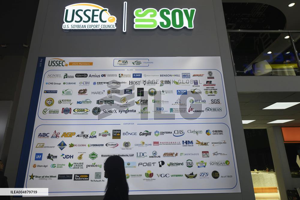 U.S. Soybean Export Council booth at 8TH CIIE in Shanghai