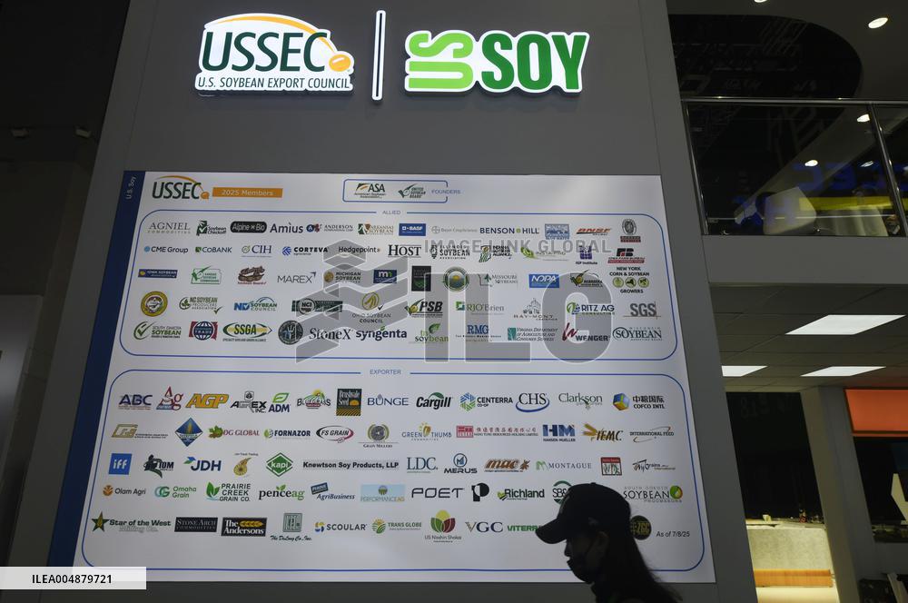 U.S. Soybean Export Council booth at 8TH CIIE in Shanghai