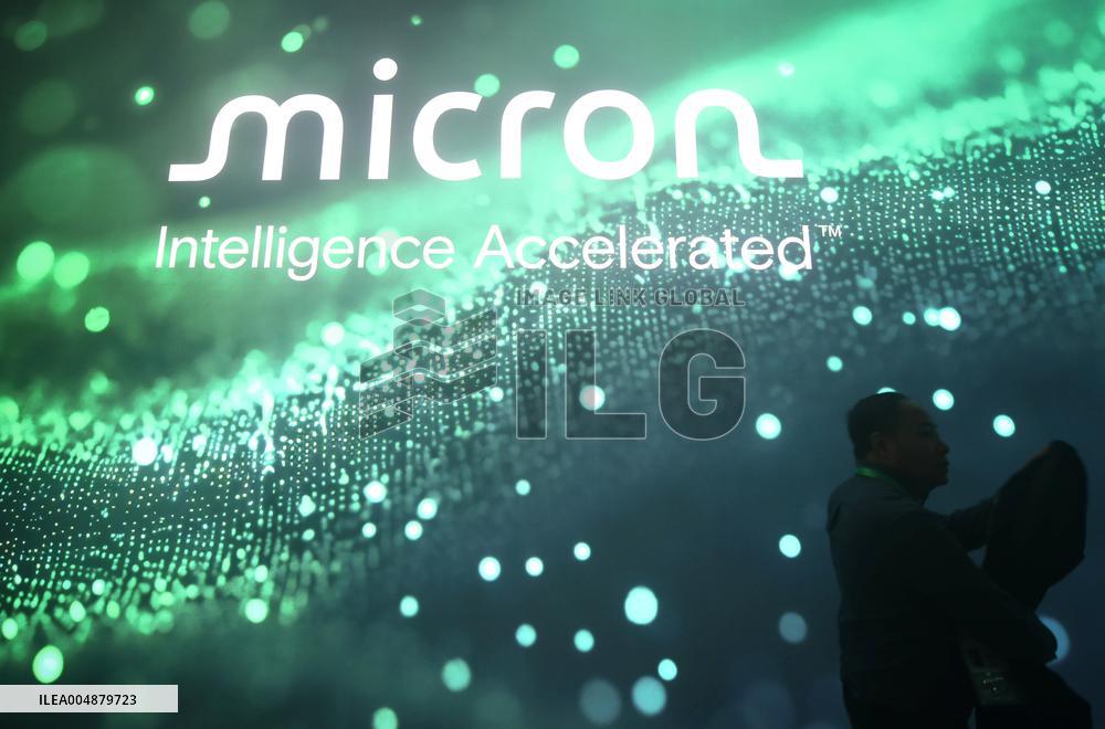 Micron Booth at 8TH CIIE in Shanghai
