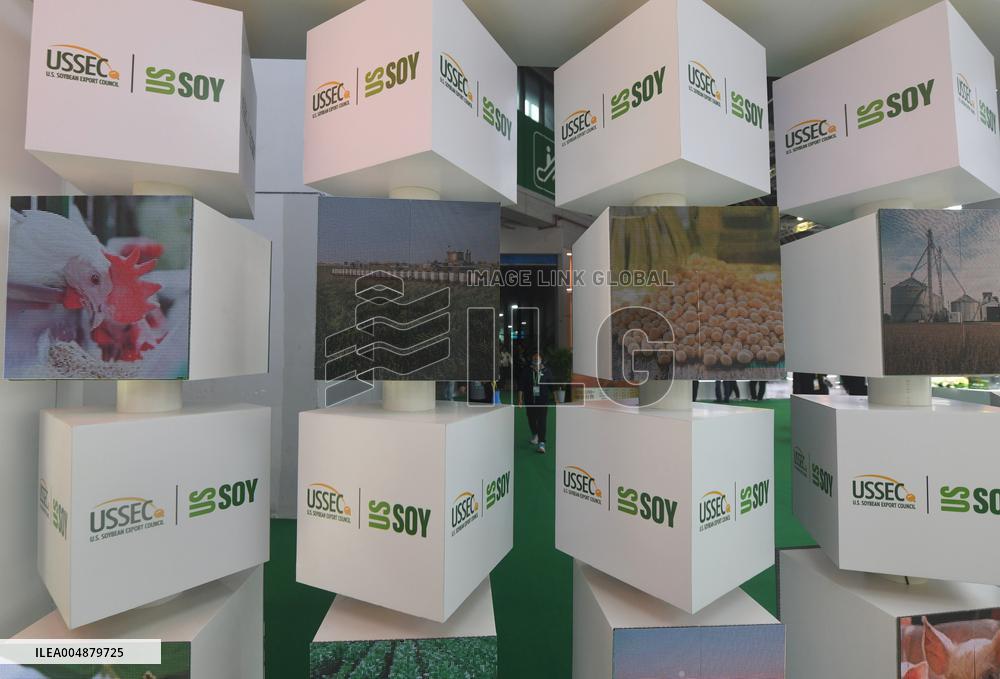 U.S. Soybean Export Council booth at 8TH CIIE in Shanghai