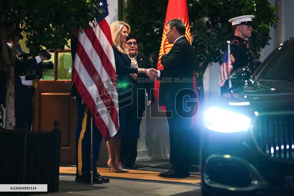 Donald Trump Hosts Summit Dinner With Central Asian Leaders - DC