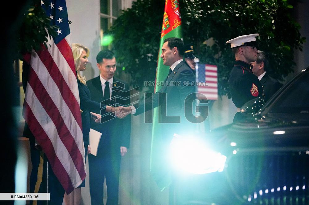 Donald Trump Hosts Summit Dinner With Central Asian Leaders - DC