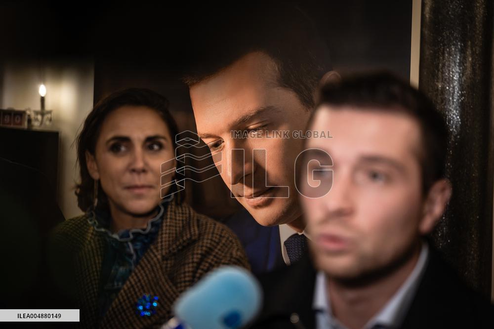 Jordan Bardella Book Signing - Toulon