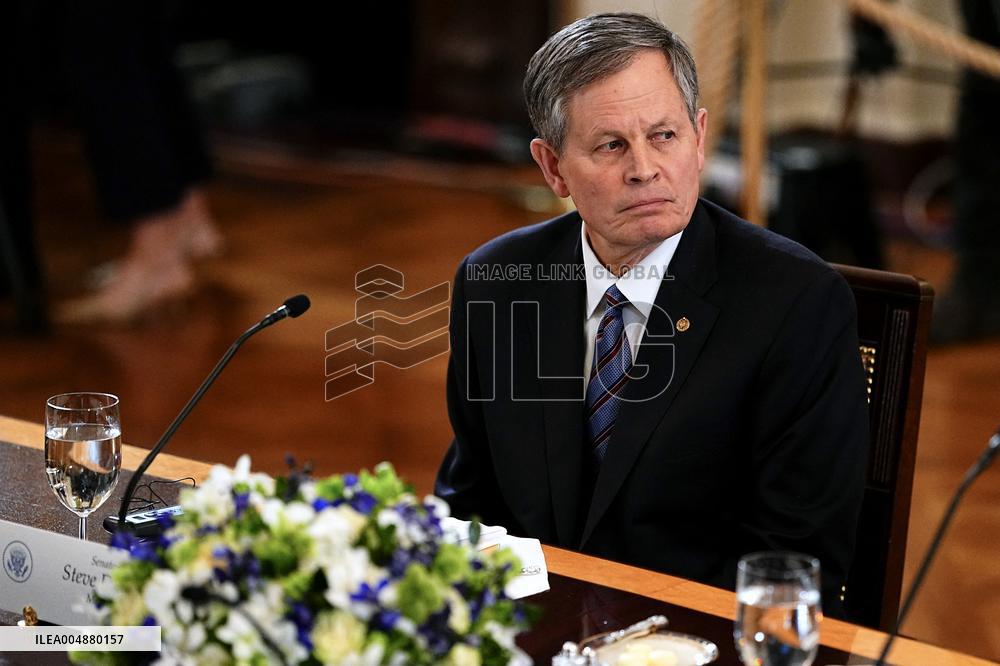 Donald Trump Hosts Summit Dinner With Central Asian Leaders - DC