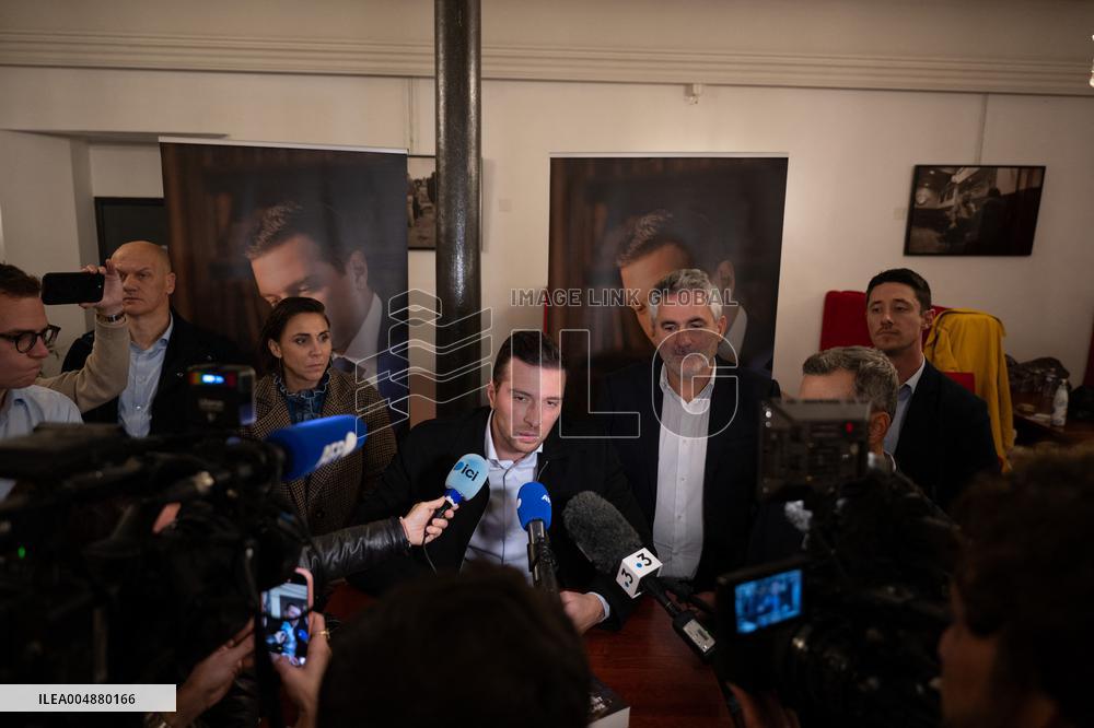 Jordan Bardella Book Signing - Toulon