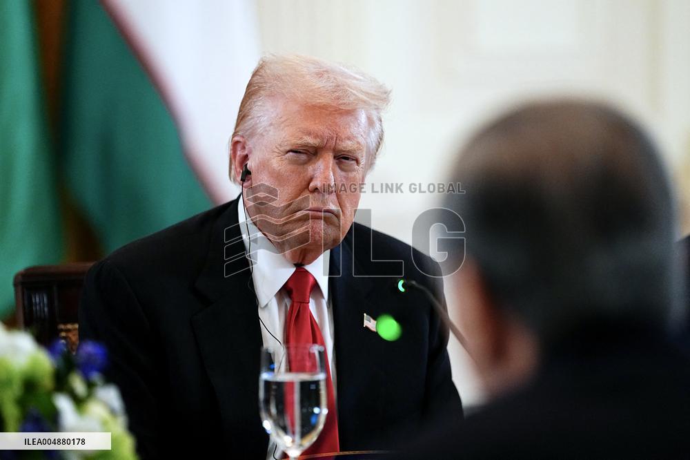 Donald Trump Hosts Summit Dinner With Central Asian Leaders - DC