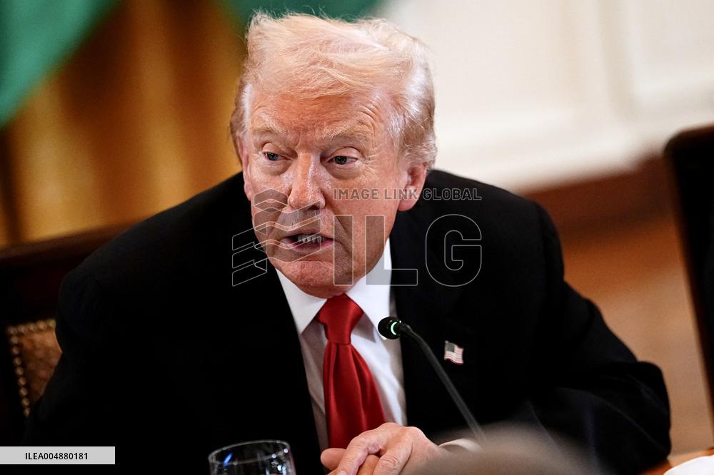 Donald Trump Hosts Summit Dinner With Central Asian Leaders - DC