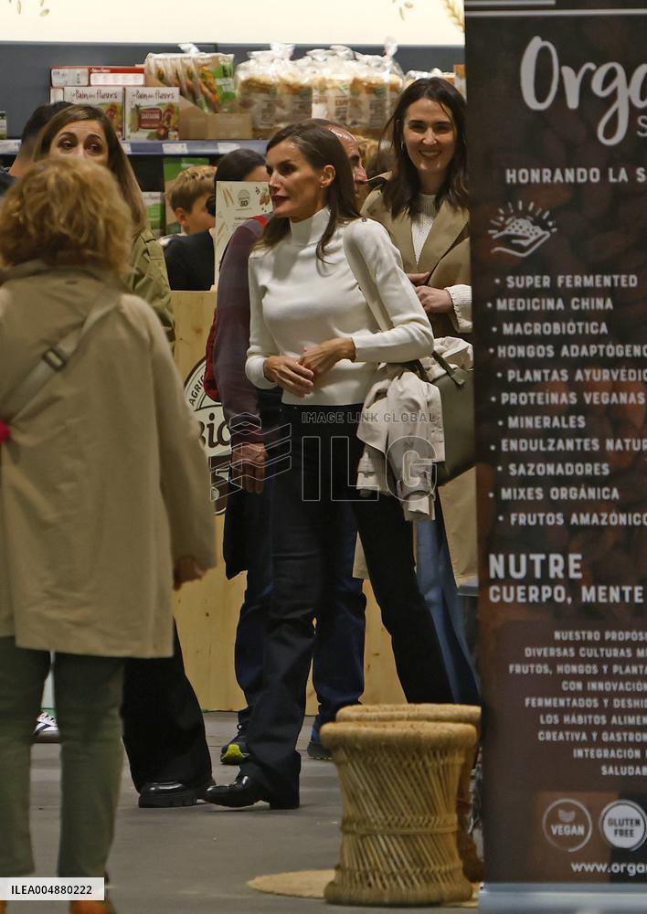 Queen Letizia visits BioCultura Fair - Madrid