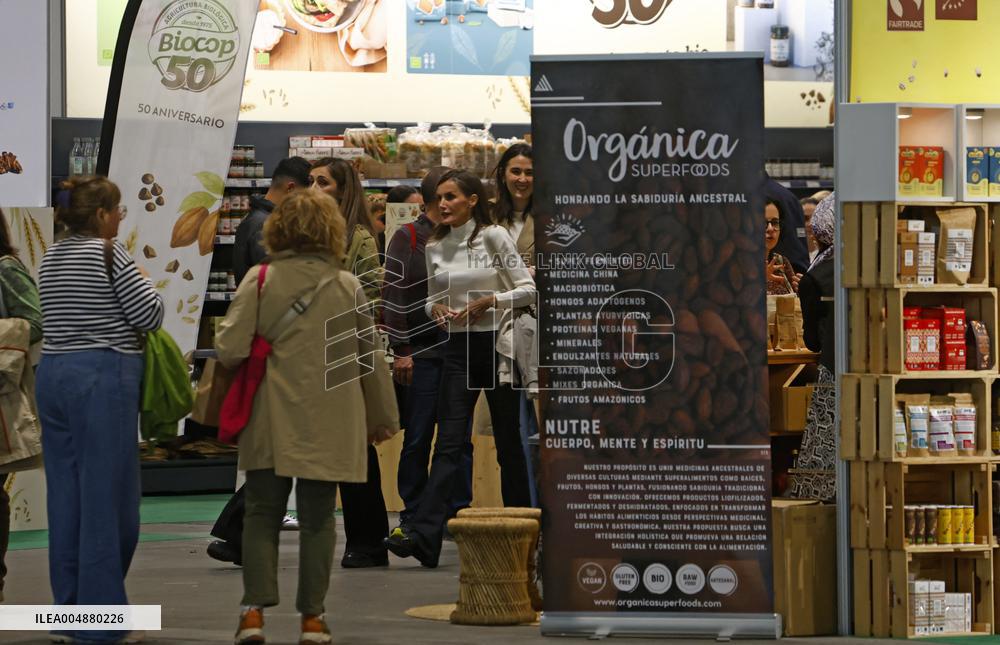 Queen Letizia visits BioCultura Fair - Madrid