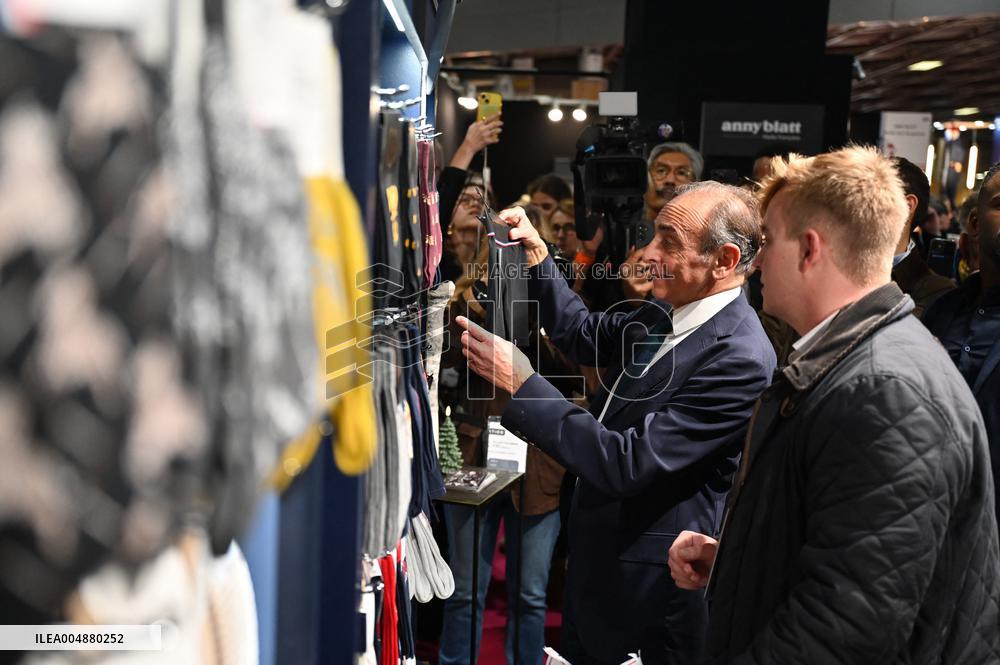 Eric Zemmour At The Made In France Trade Show - Paris