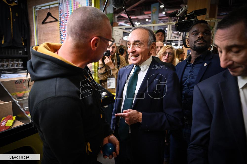 Eric Zemmour At The Made In France Trade Show - Paris