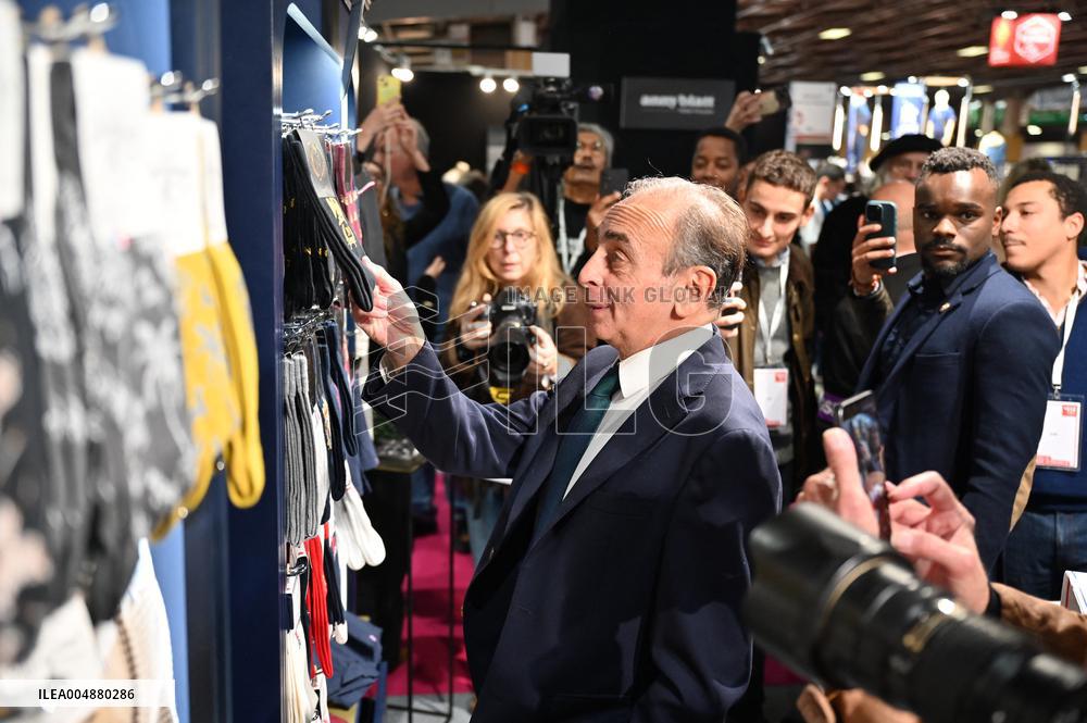 Eric Zemmour At The Made In France Trade Show - Paris