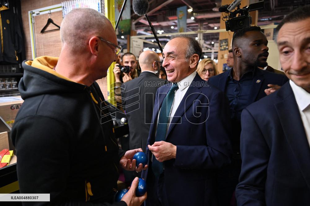 Eric Zemmour At The Made In France Trade Show - Paris