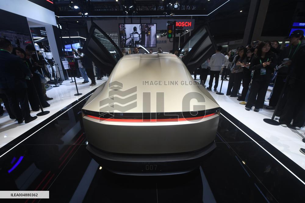 Tesla Cyber Autonomous EV at 8th CIIE in Shanghai