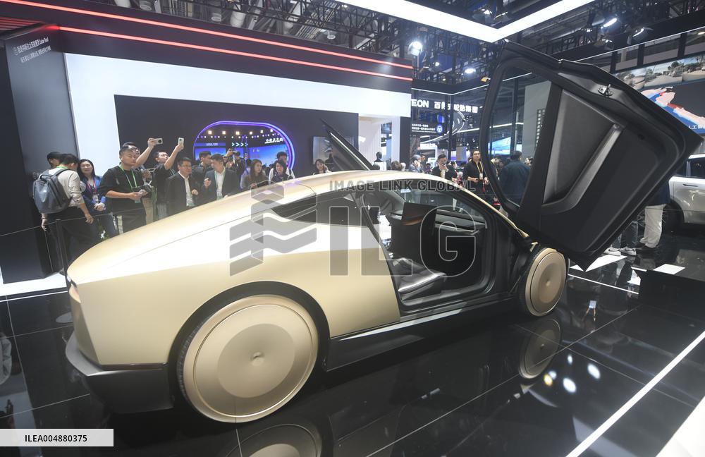 Tesla Cyber Autonomous EV at 8th CIIE in Shanghai