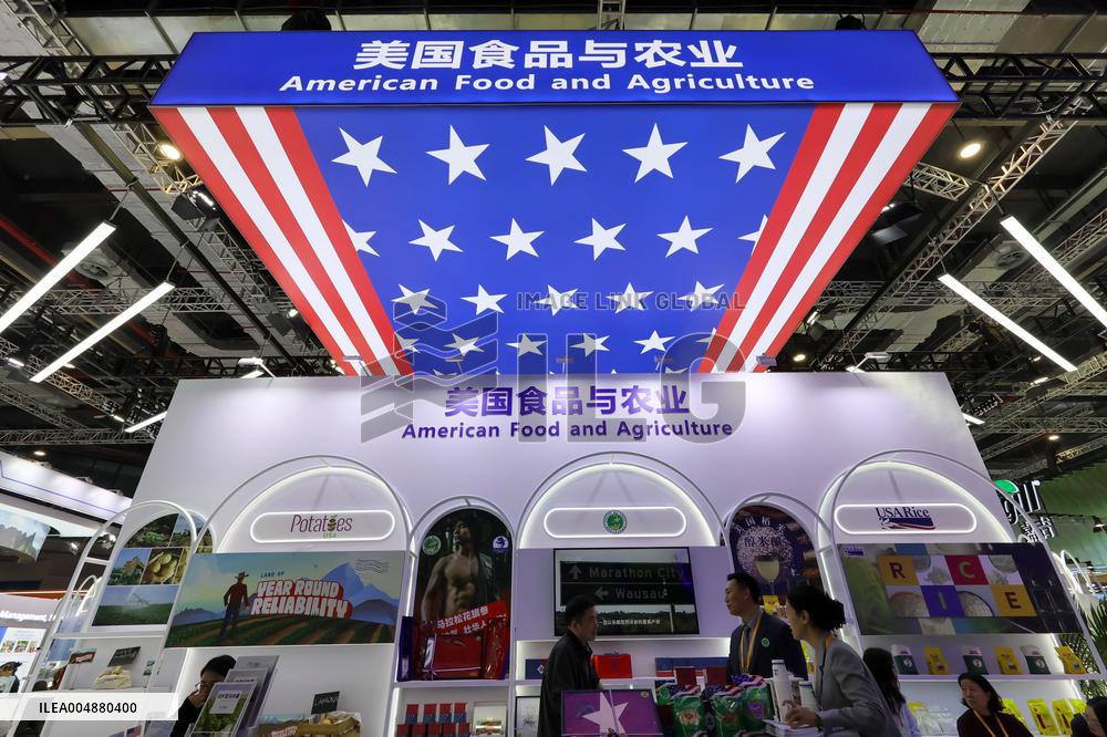 American Food and Agriculture Pavilion at the 8th CIIE in Shanghai
